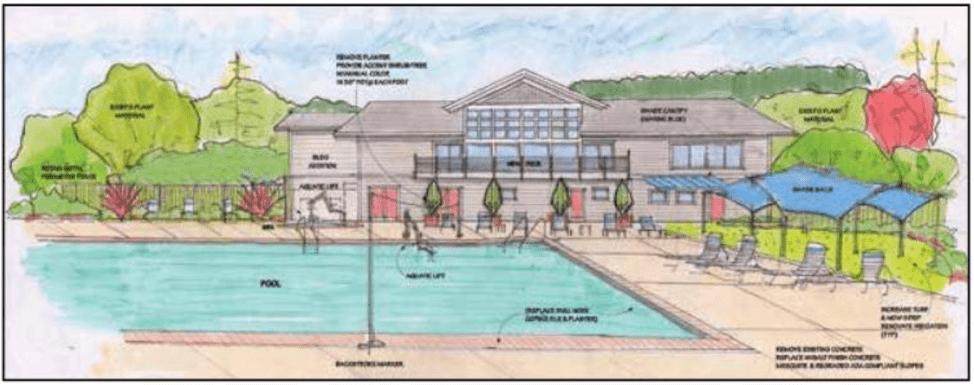 East Oakmont Recreation Center drawing