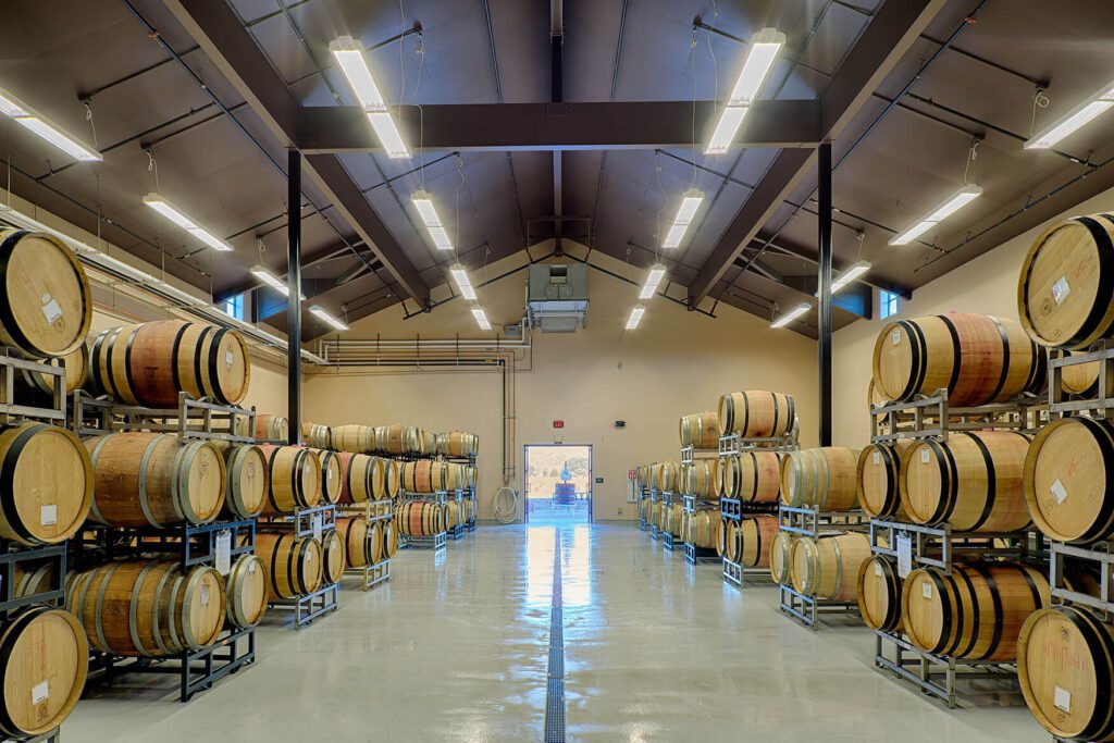 Foley Johnson Wine Production Facility-Barrel